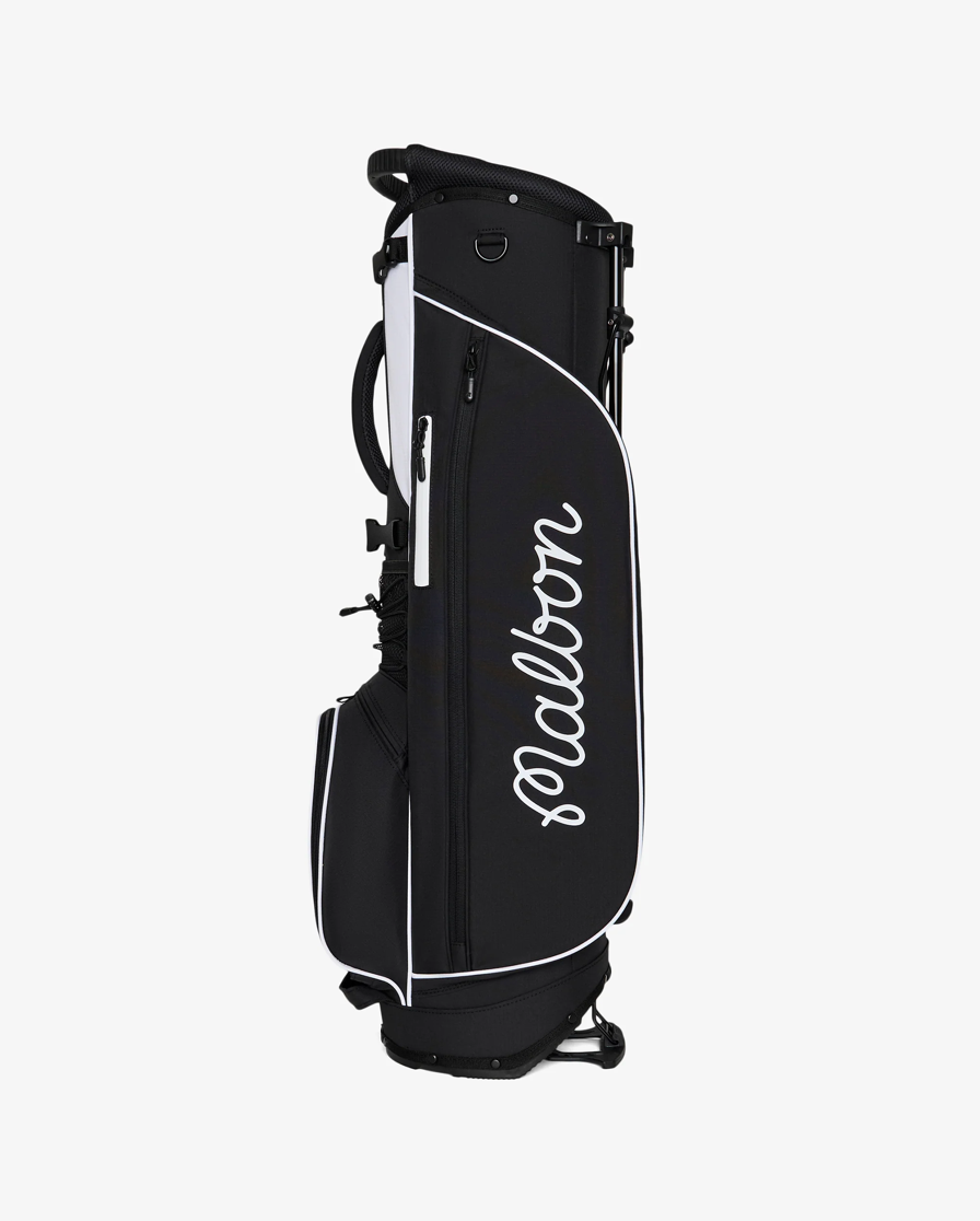 MALBON GOLF MALBON WALKING BAG - BLACK | MIXUPMIX Golf