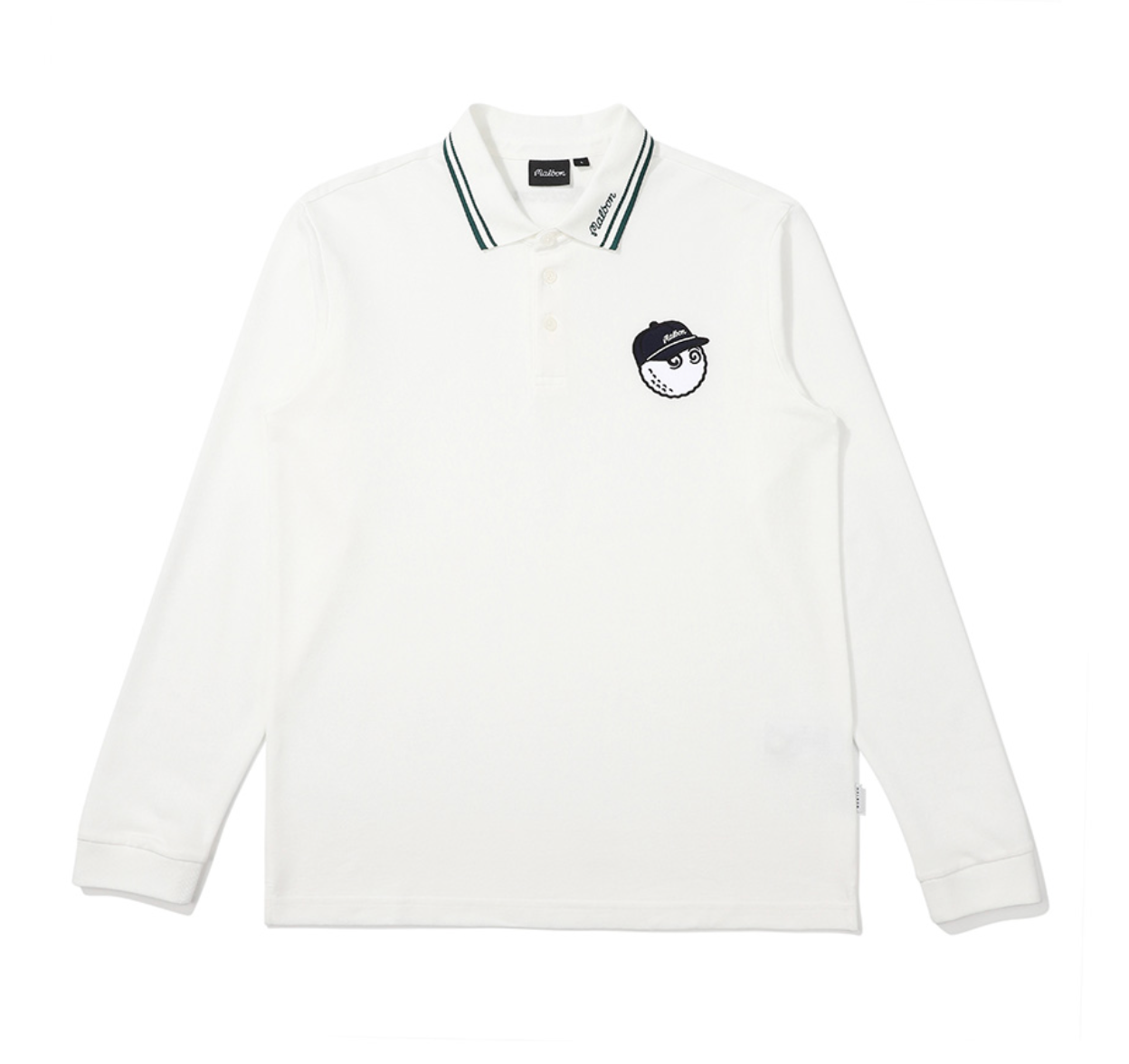 Tシャツ・カットソー Malbon Golf Bucket Mesh Mix Polo T-Shirt WHITE MAN M4321PTS0 Sneaker Politics